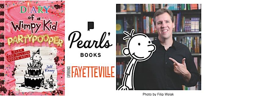 Diary of a Wimpy Kid #20 Partypooper Tour with Author Jeff Kinney