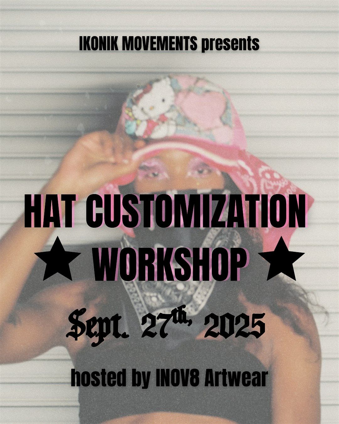 INOV8- ARTWEAR X ikmac: Fashion & Design Workshop (DYO Custom Hat)