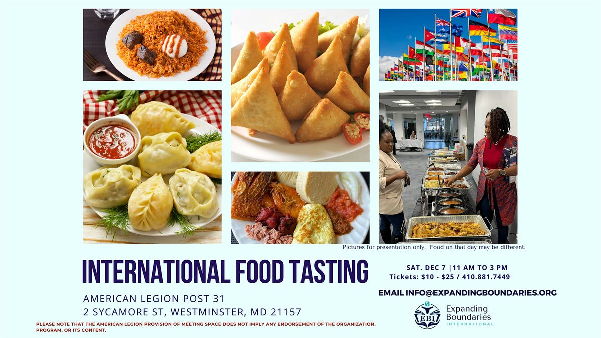 International Food Tasting Gathering