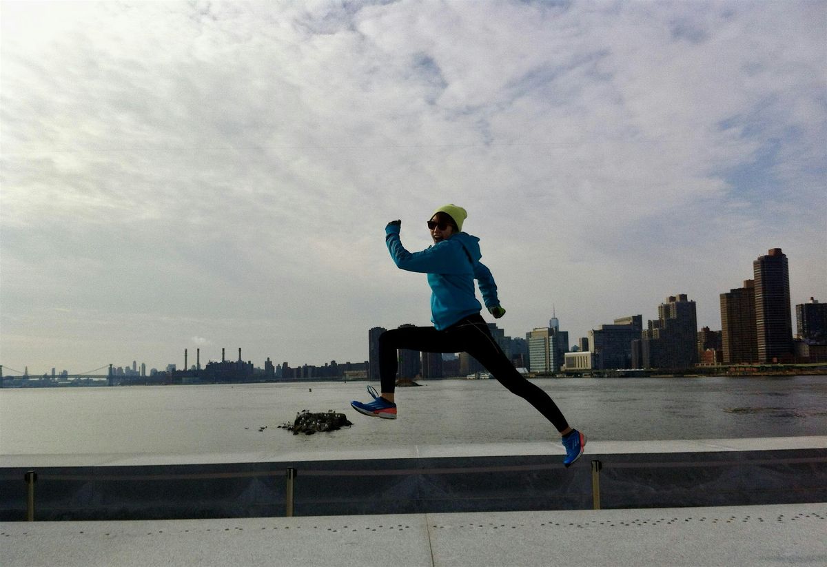 Happy Valentine IslandRun w.Yoga & CleanUp at Roosevelt Island w.GF brunch!