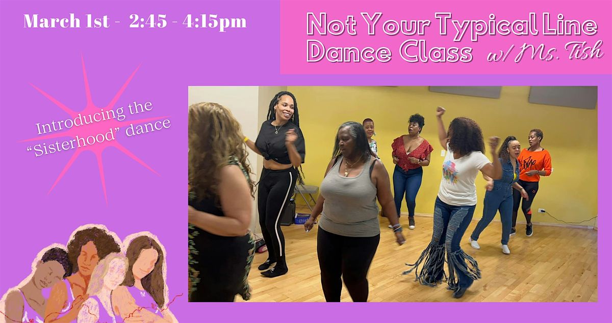 NYT Line Dance w\/Tish \u25c8 THEME: Sisterhood Dance \u25c8 LEVEL: BEGINNERS