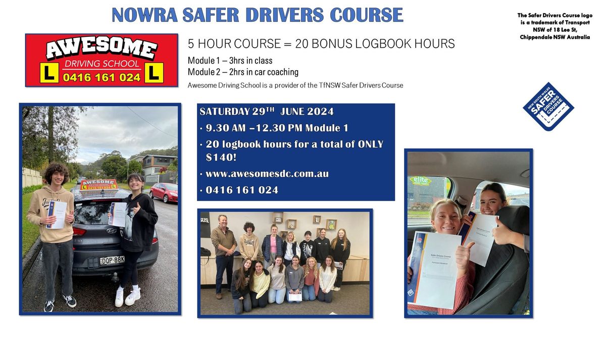 Nowra Safer Drivers Course