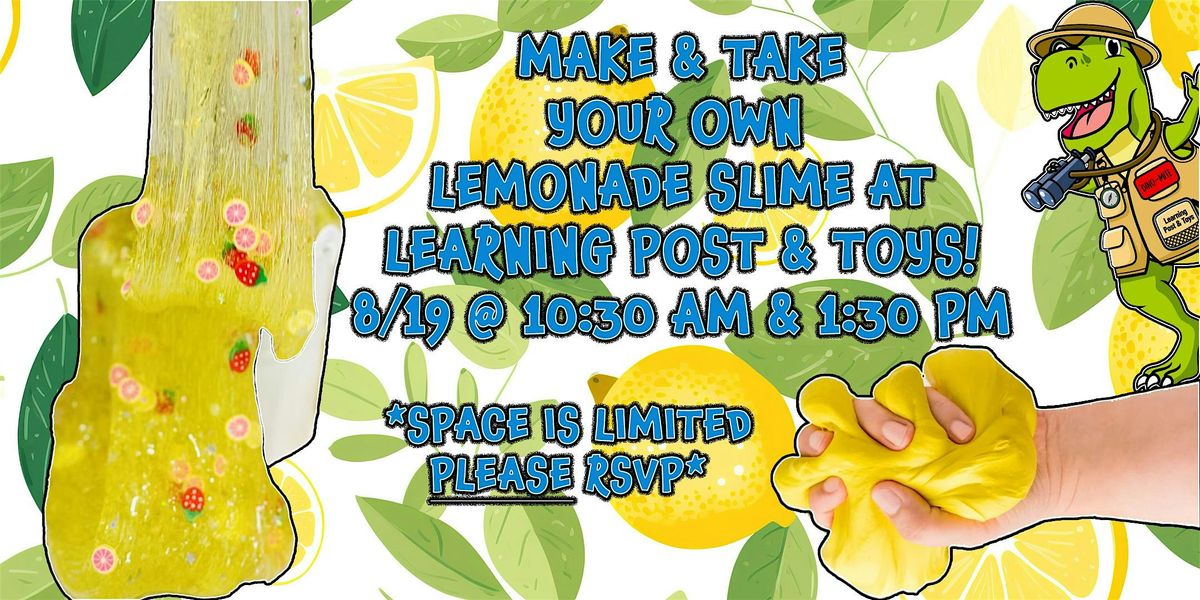 Make Your Own Lemonade Slime