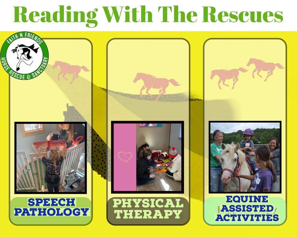 Reading with the Rescues is back for 2024! March 6th