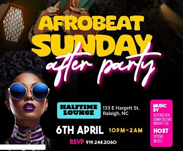 Afrobeats Sunday AFTER PARTY