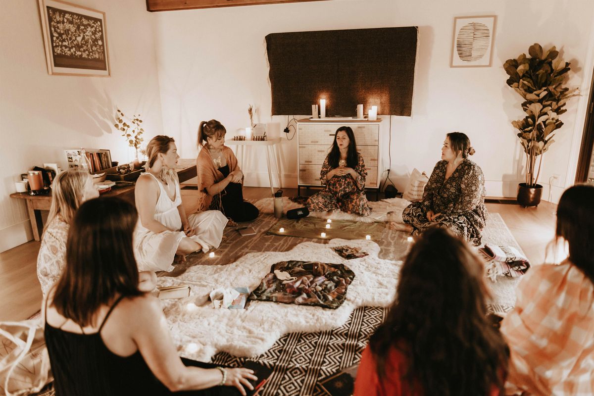 Women's Circle & Reiki-Infused Sound Bath: Full Moon