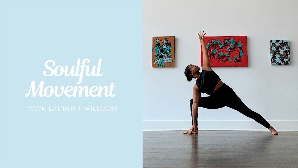 Soulful Movement: Vinyasa Flow Journey with Lauren J. Williams