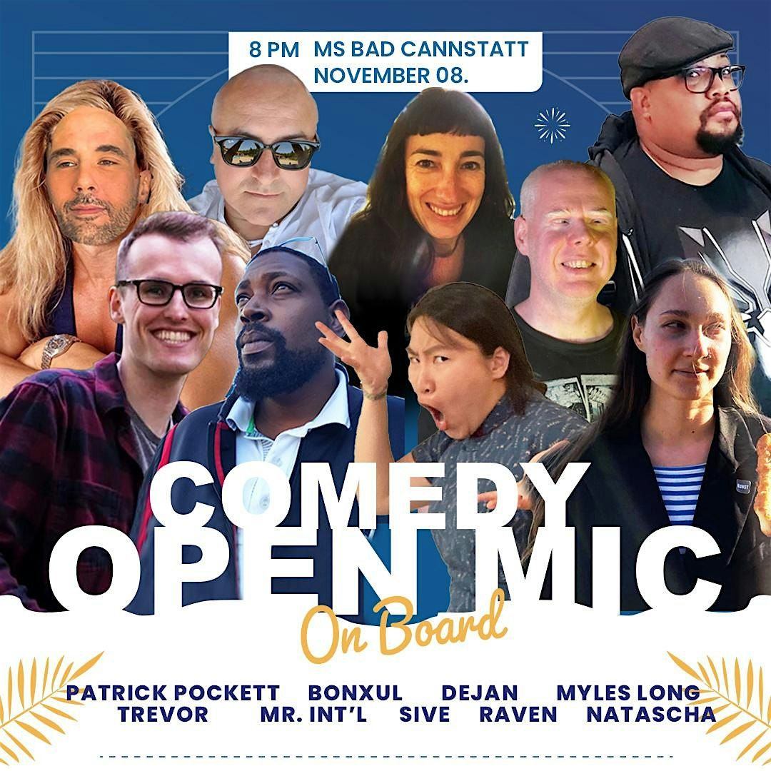 Comedy Open Mic on Board