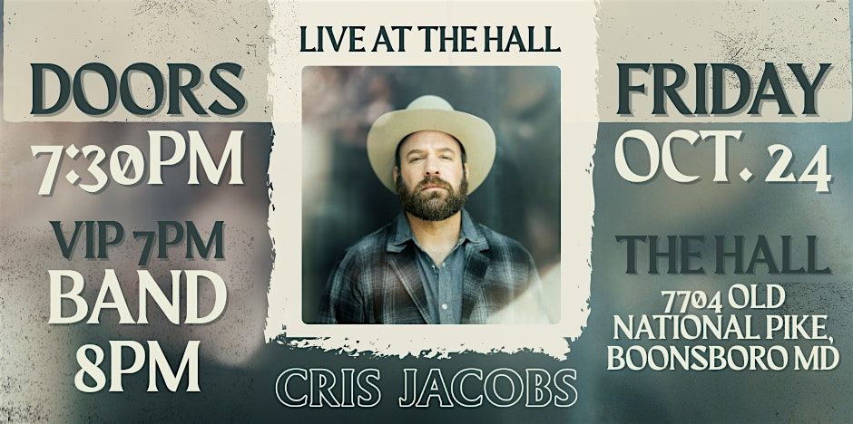 Vanish Hall Presents - Cris Jacobs