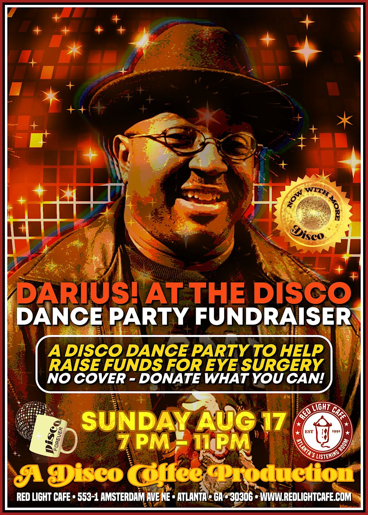 DARIUS! ON THE DANCE FLOOR: A Dance Party Fundraiser