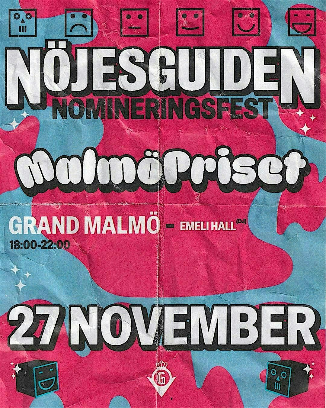 N\u00d6JESGUIDENS NOMINERINGSFEST MALM\u00d6PRISET 2025