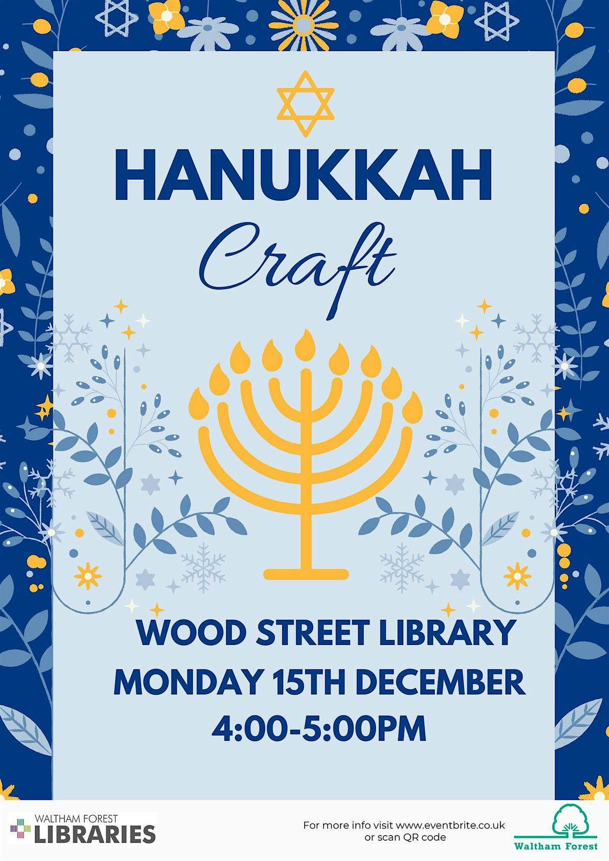 Hanukkah Craft @ North Chingford Library