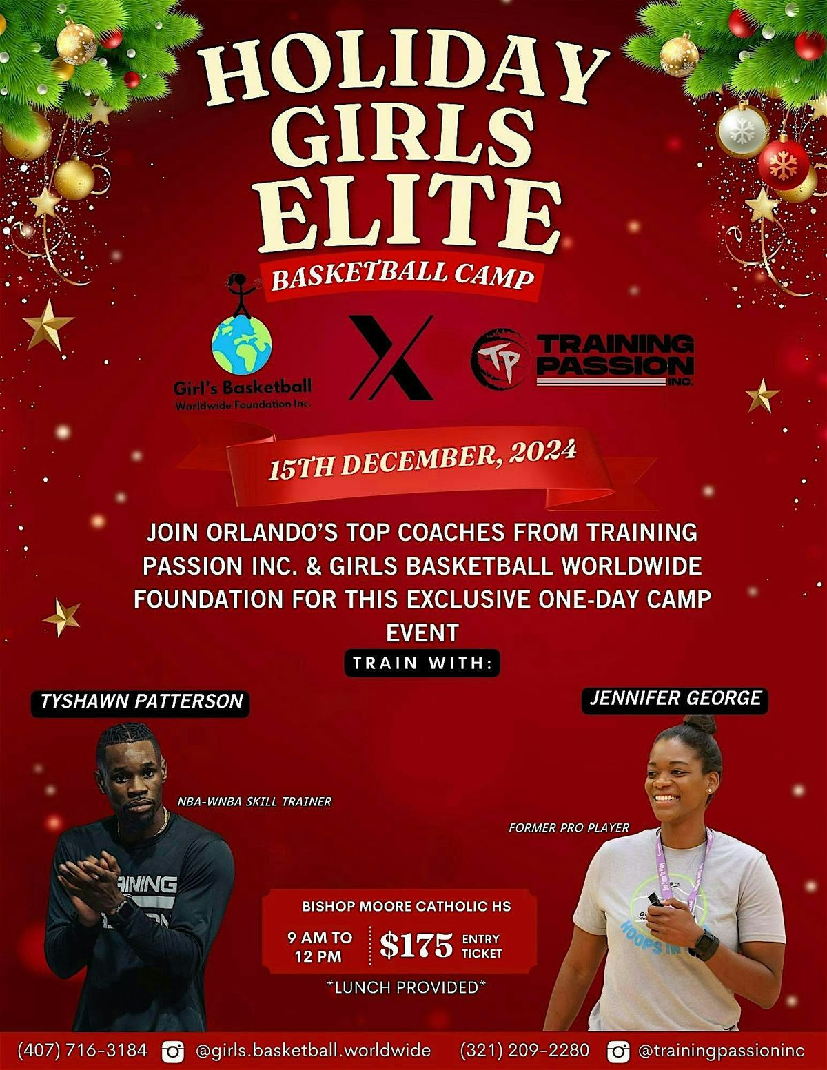 Holiday Elite Girls Basketball Camp