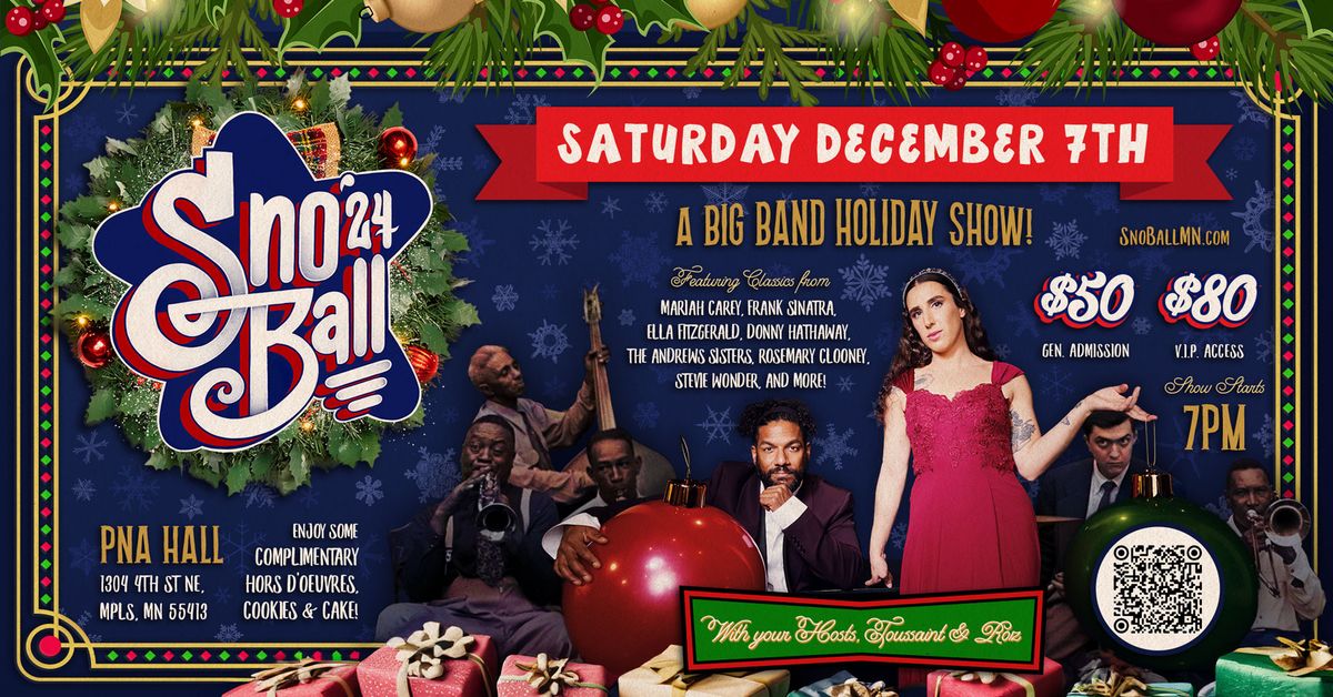 SNO BALL '24 - A BIG BAND HOLIDAY BALL\u2603\ufe0f