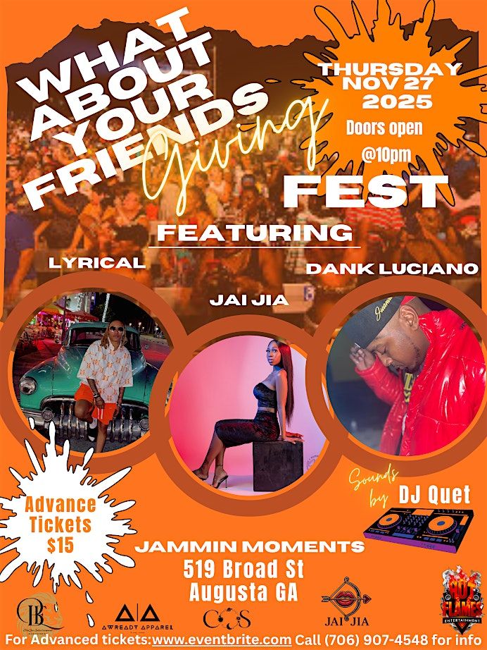 WHAT ABOUT YOUR FRIENDSGIVING FEST