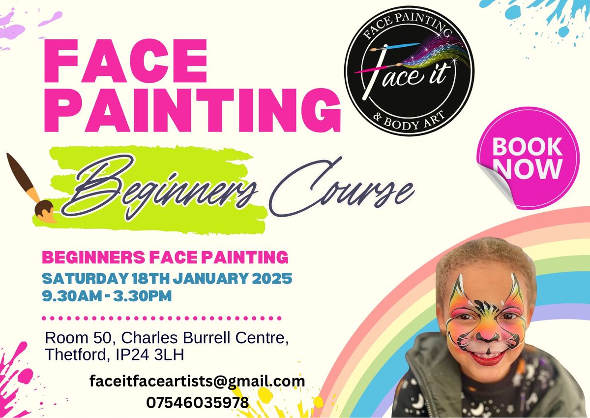 Beginners Face Painting Course 