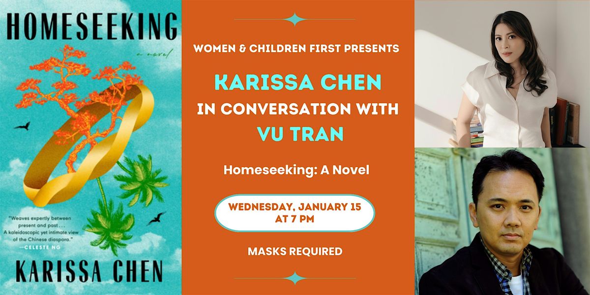 In-Person: Homeseeking: A Novel by Karissa Chen