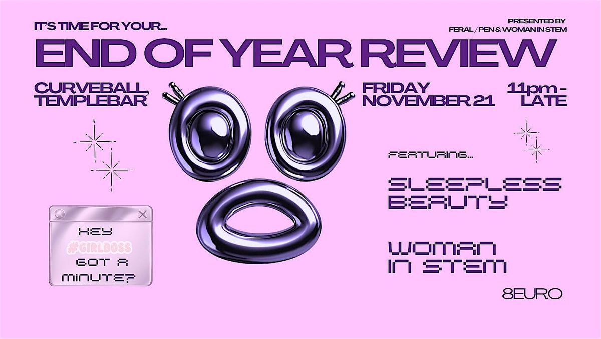 Woman in Stem's End of Year Review