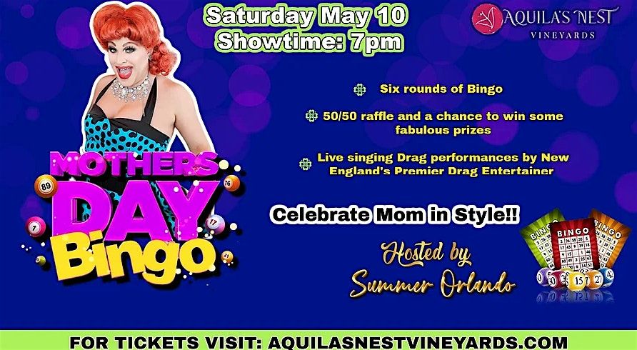 Mother's Day Drag Bingo