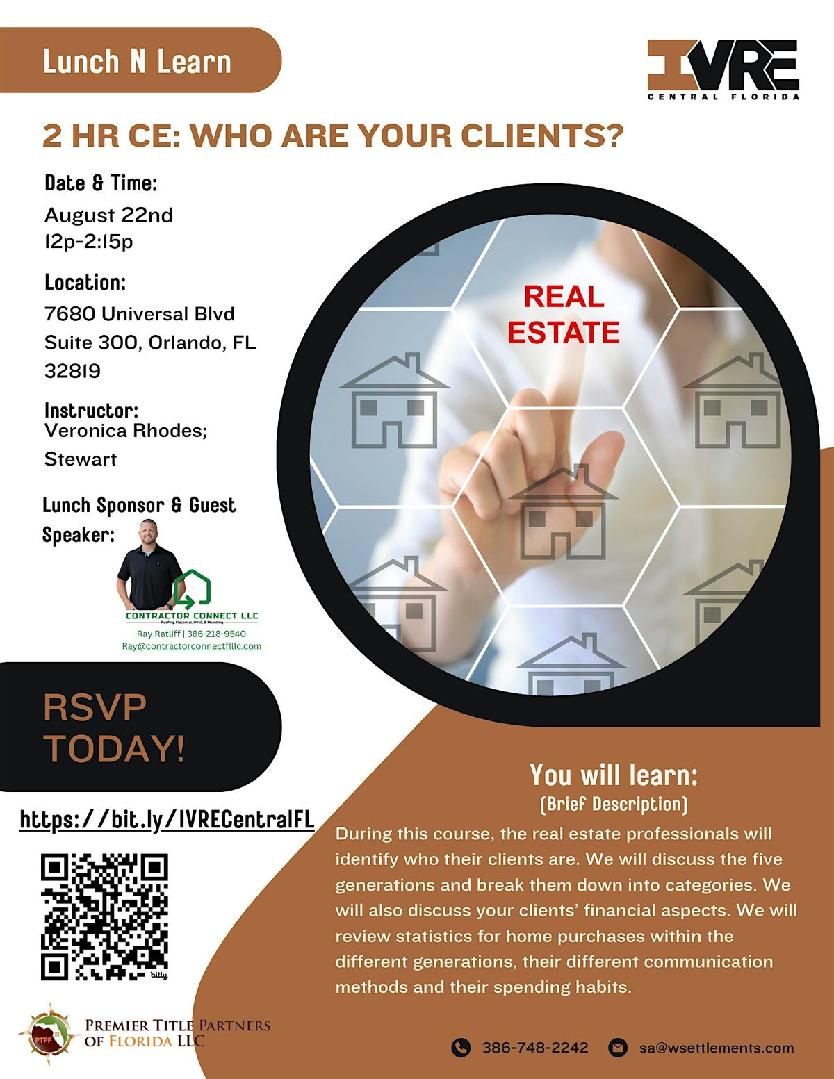 Lunch N Learn | 2 Hours CE Who Are Your Clients