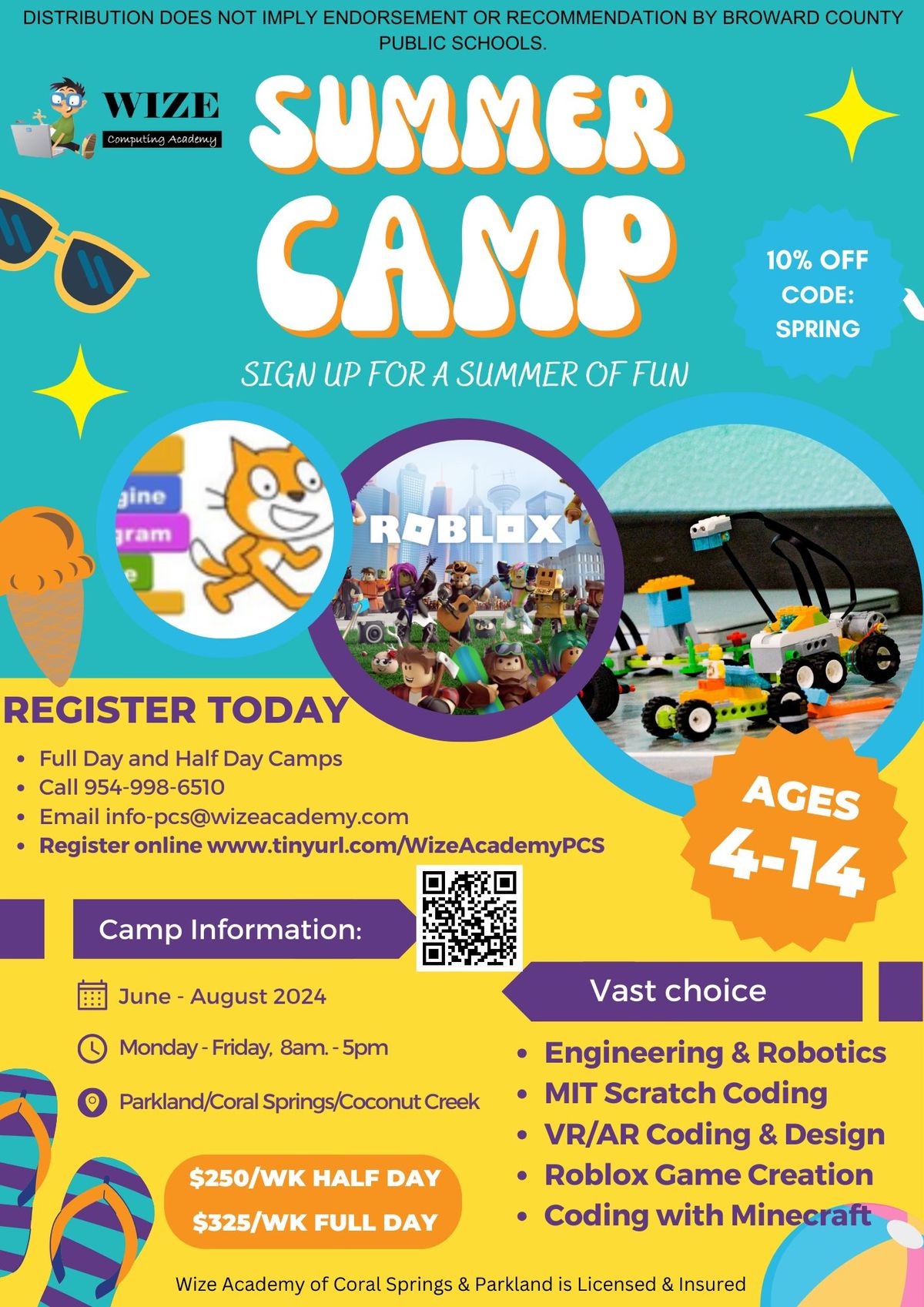 Summer Camp Roblox Creators Club: Game Design Fun - Minecraft Masterminds: Code and Create