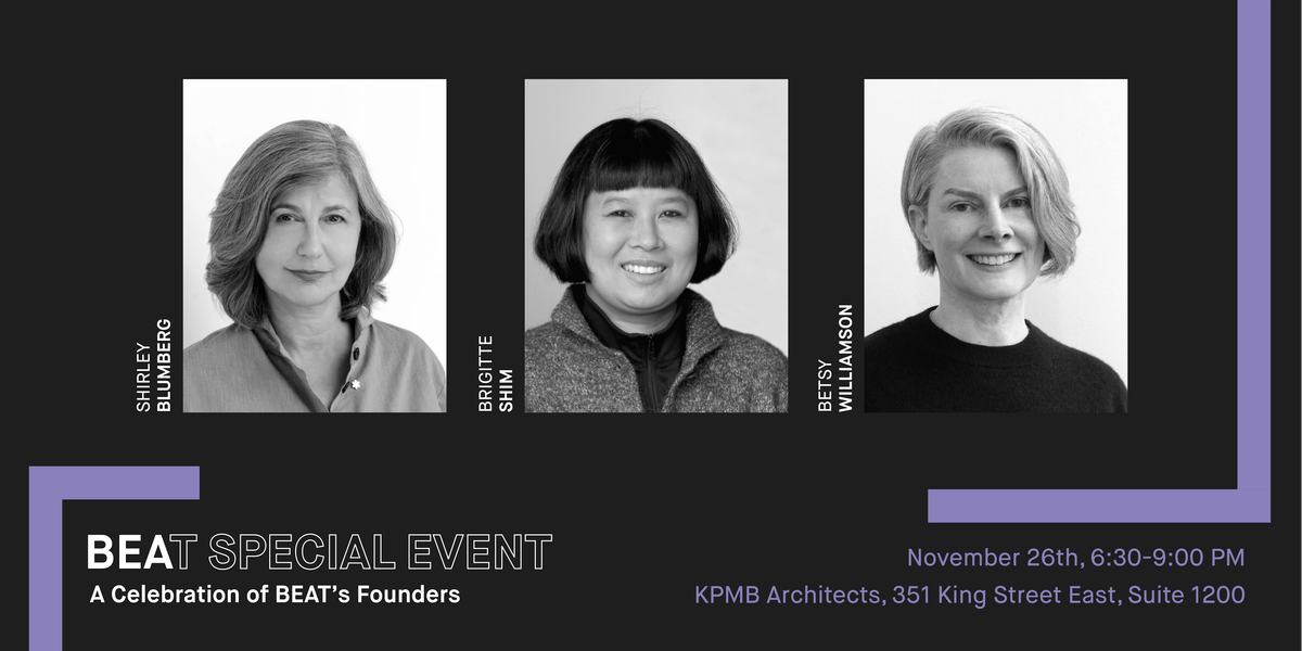 BEAT Special Event: A Celebration of BEAT\u2019s Founders