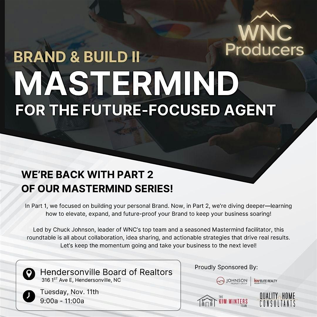 WNC Producers November Mastermind