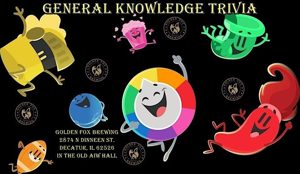 Trivia at Golden Fox Brewing