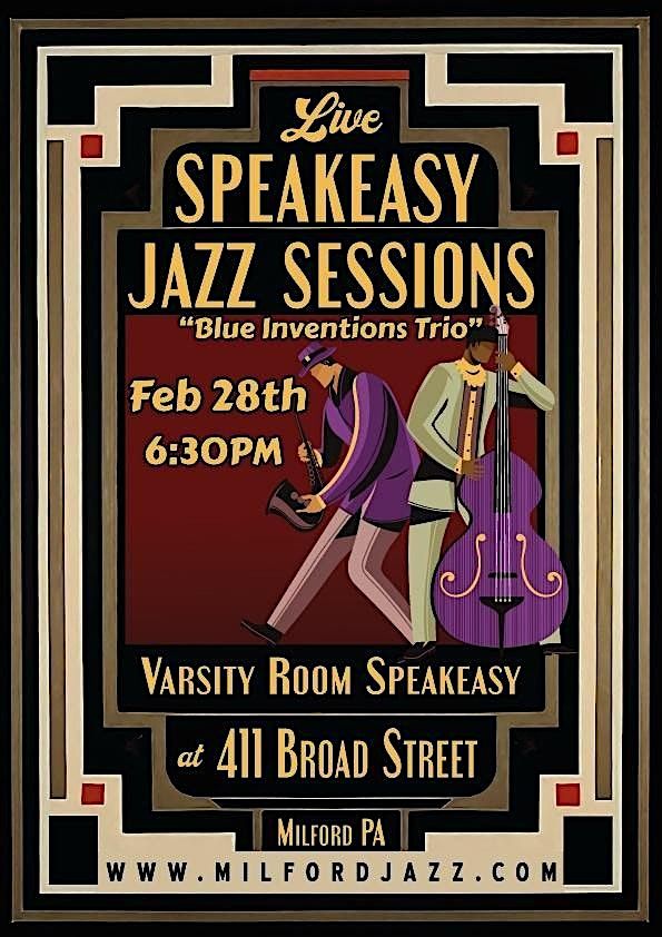 Speakeasy Jazz Sessions "Blue Inventions Trio"