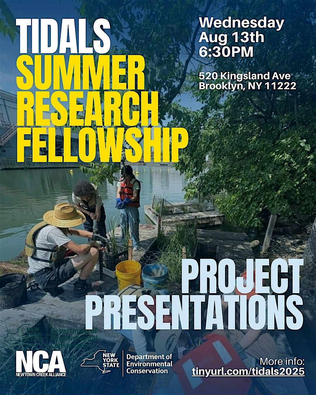 TIDALS Summer Fellowship Presentations