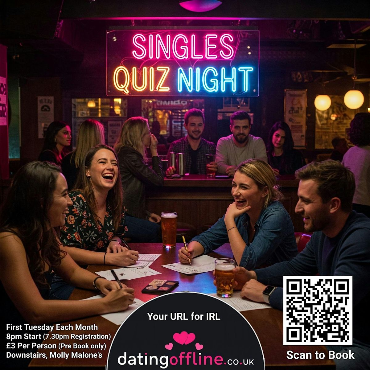 Singles Quiz Night