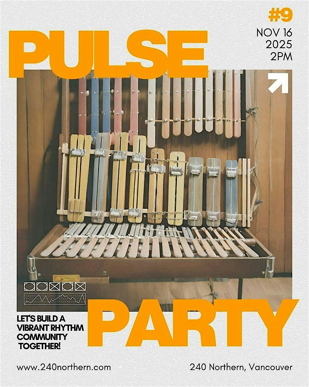 Pulse Party #9 - Showcasing the world of Percussion