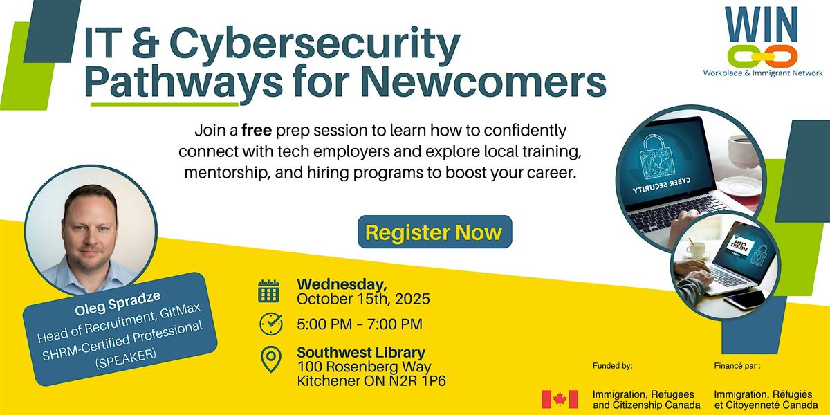 IT & Cybersecurity Pathways for Newcomers