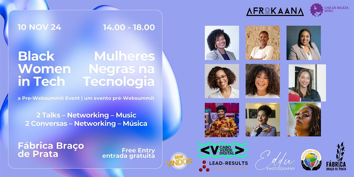 Black Women in Tech | Mulheres negras na Tecnologia