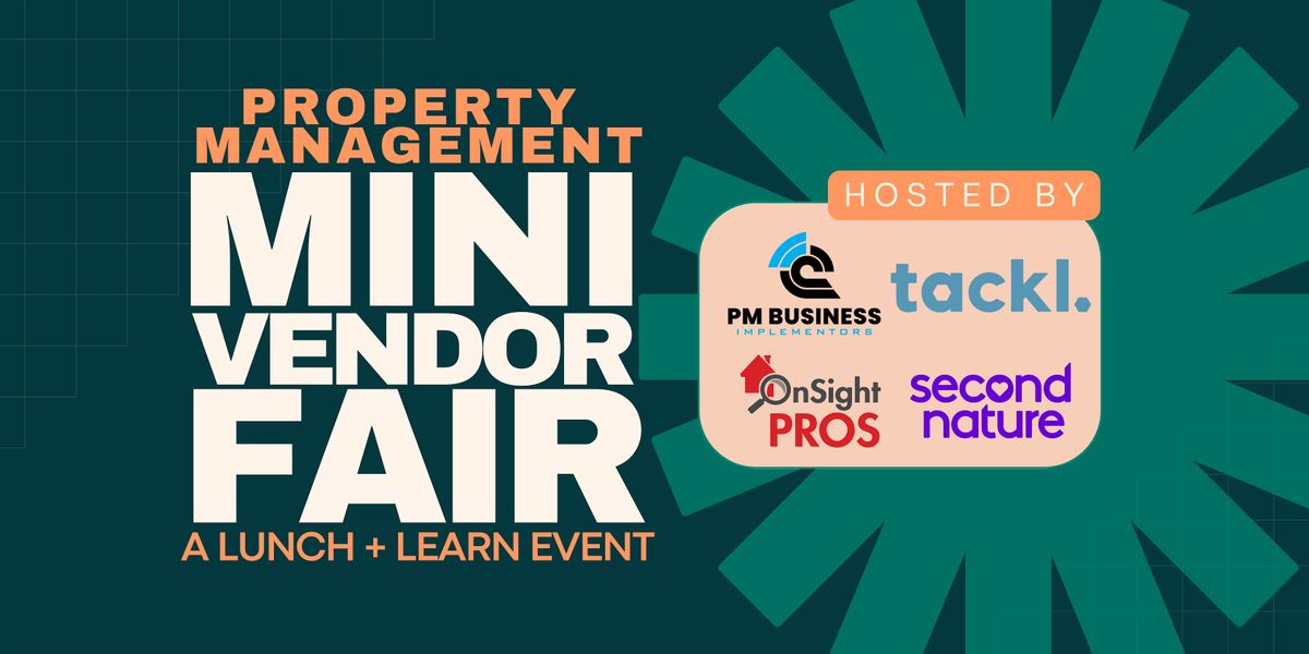 2025 Property Management Mini Vendor Fair