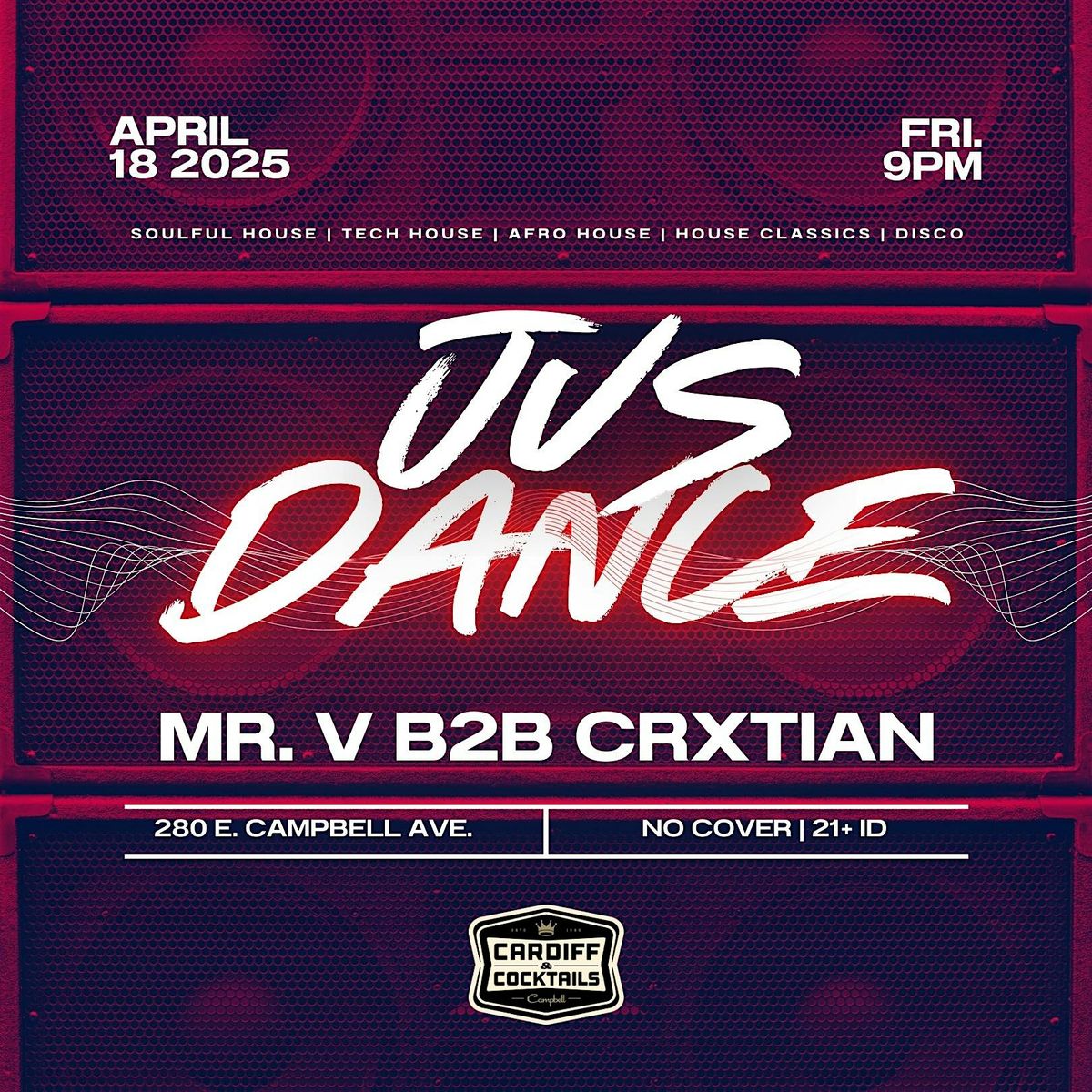 Jus Dance Feat Guest DJ Crxtian