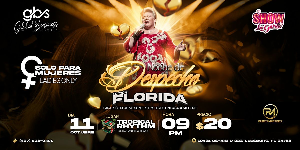 NOCHE DE DESPECHO EDICI\u00d3N FLORIDA