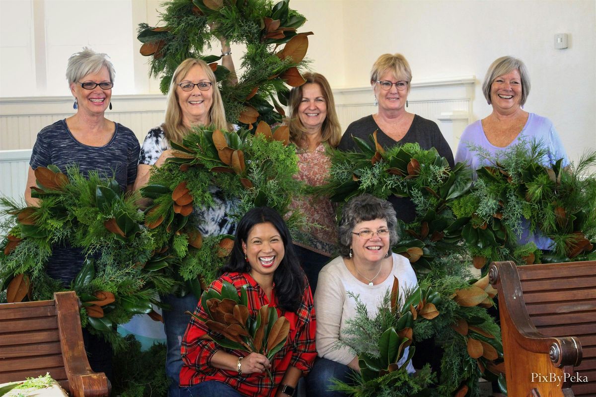 Fresh Holiday Wreath Workshop