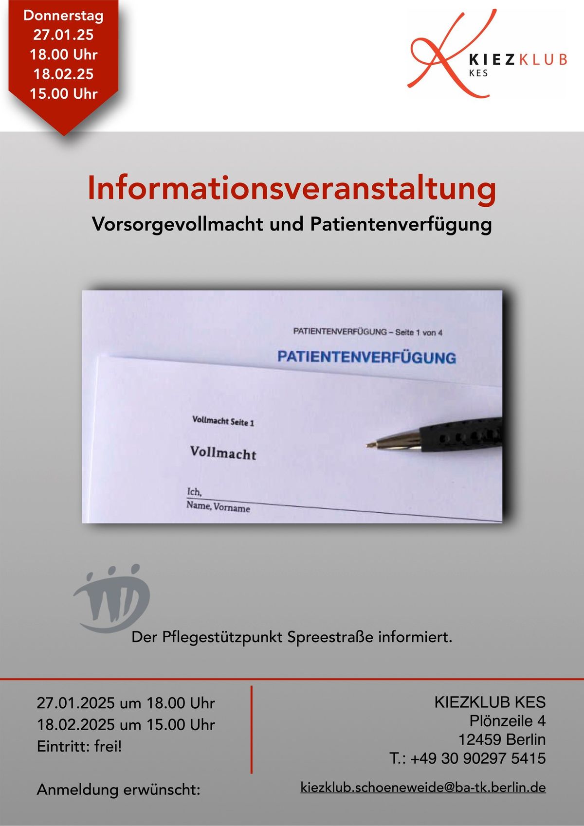 Patientenverf\u00fcgung \/ Vorsorgevollmacht