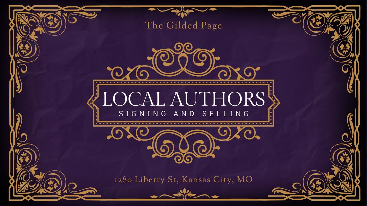 Local Author Showcase at The Gilded Page