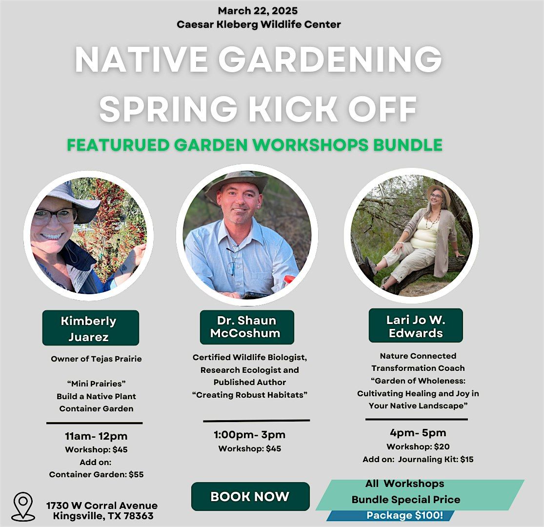 Native Gardening Spring Kick-Off