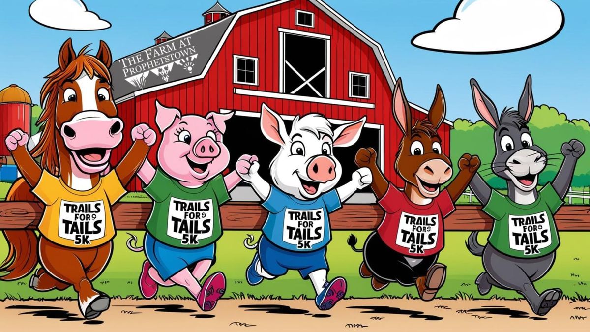 Trails for Tails: 5K Run for The Farm Animals!