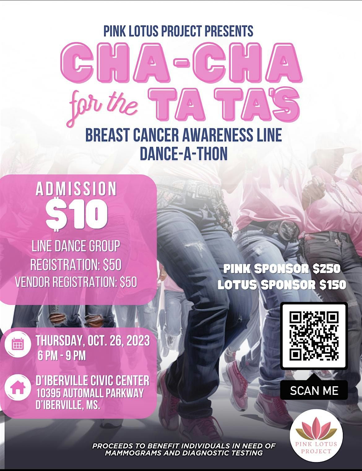 Copy of Cha Cha for the Ta Ta's Breast Cancer Event