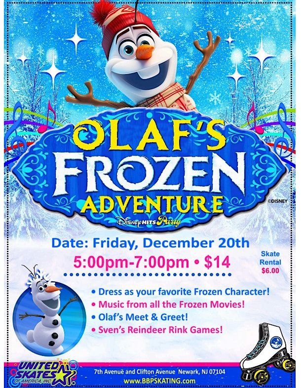 Olaf Holiday Kick-Off