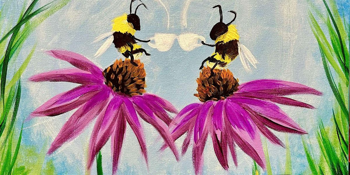 Bee Tea - Paint and Sip by Classpop!\u2122