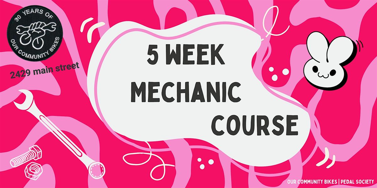 Our Community Bikes: 5 Week Mechanic Course