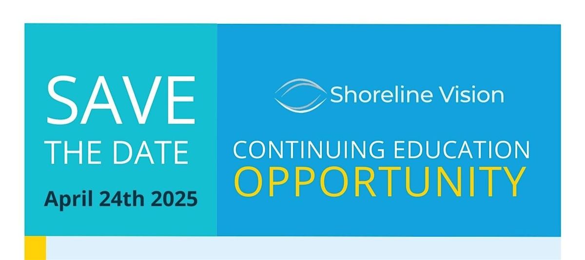 Shoreline Vision Continuing Education Spring 2025