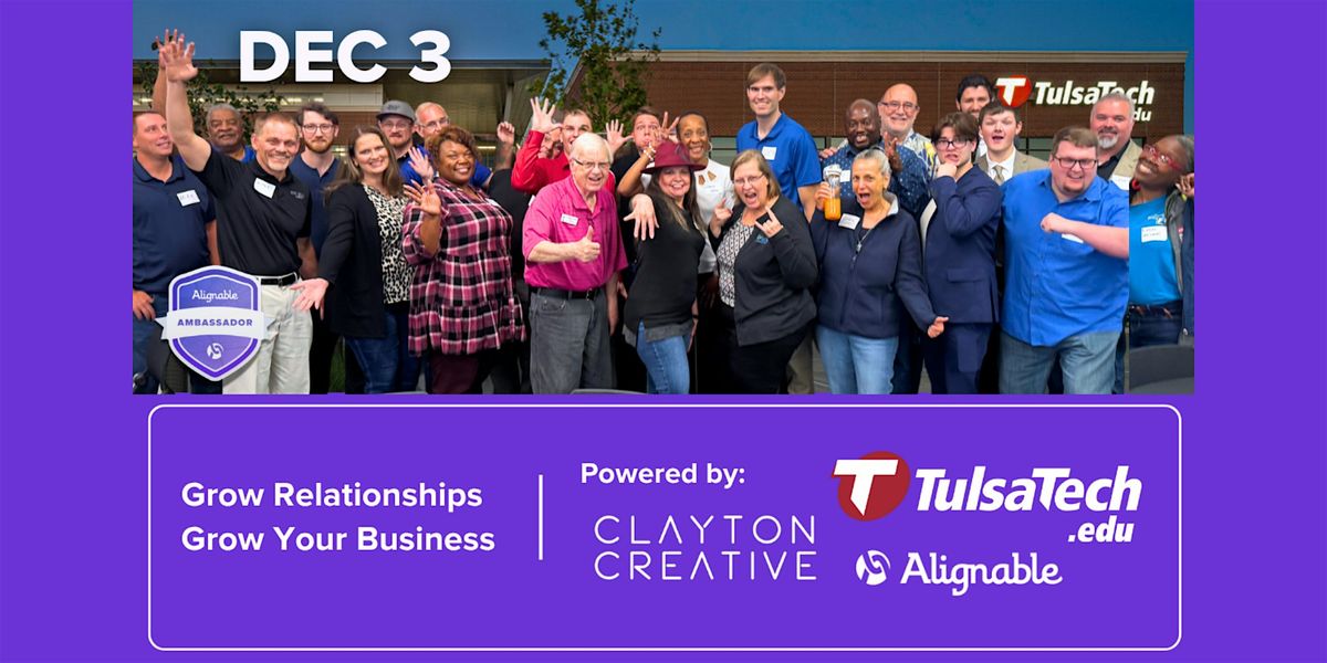 1st Wednesday Business Boost @ Tulsa Tech Lemley Memorial Campus