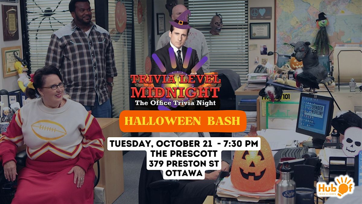THE OFFICE Trivia Night - Halloween Bash - The Prescott (Ottawa)