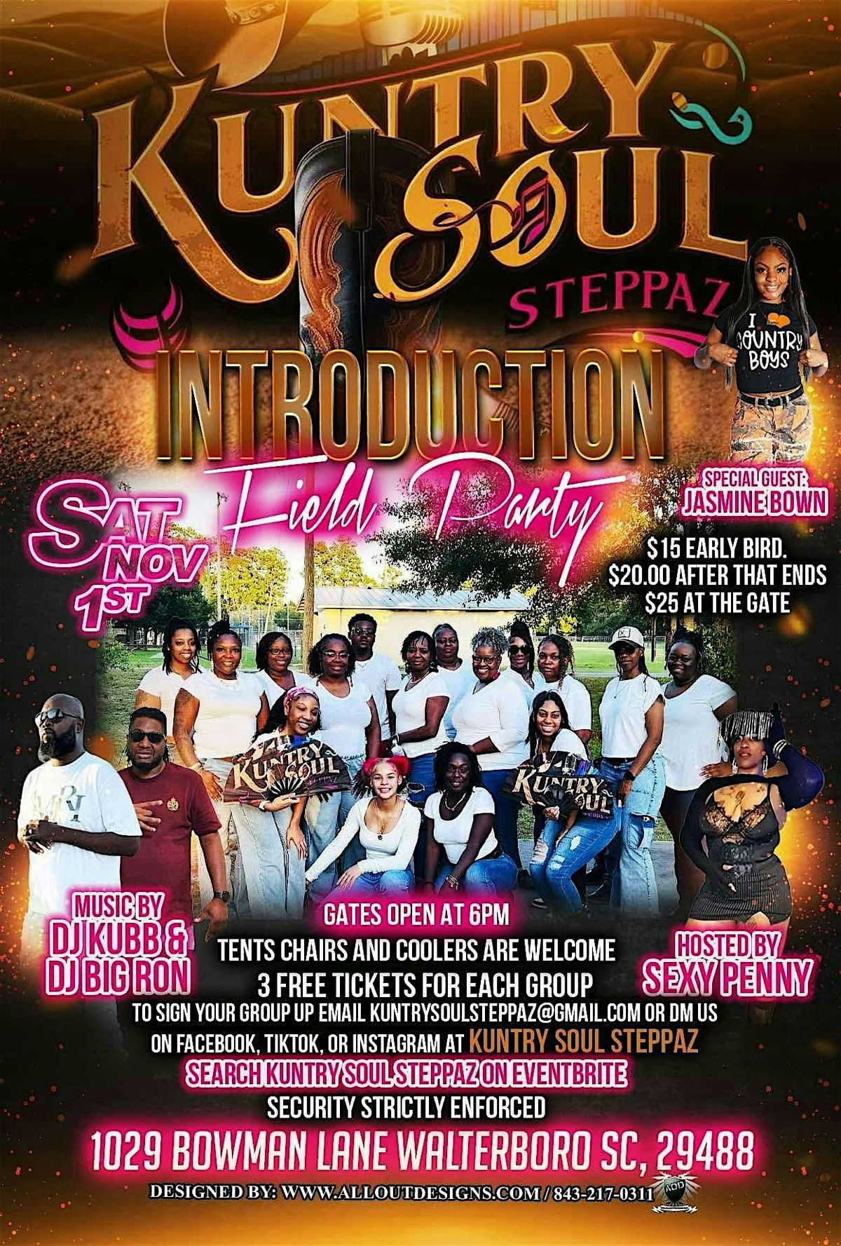 Kuntry Soul Steppaz Introduction\/Field Party